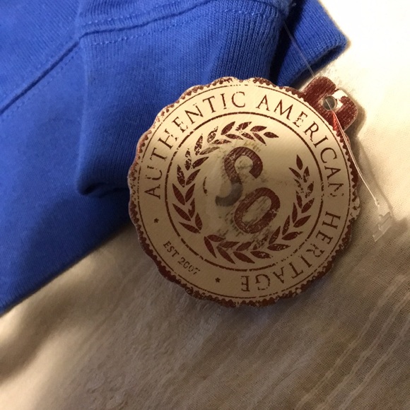 Ladies Junior SO American Heritage Crop Zipup Hoodie - Picture 5 of 9